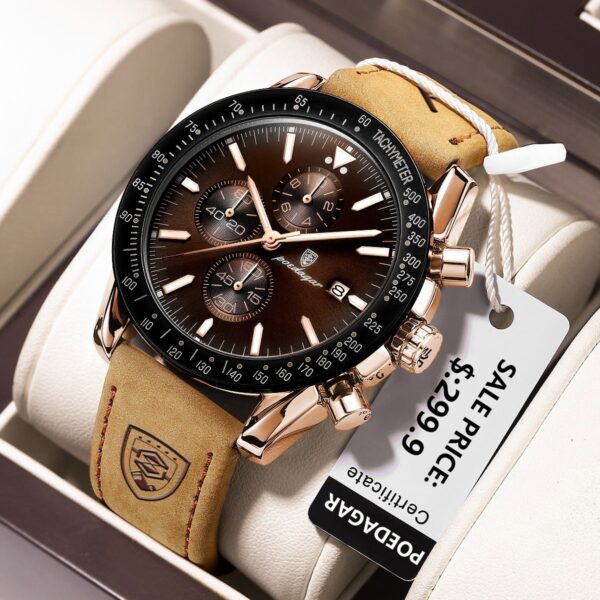 Multifunctional Waterproof Luminous Men's Watch - Image 7