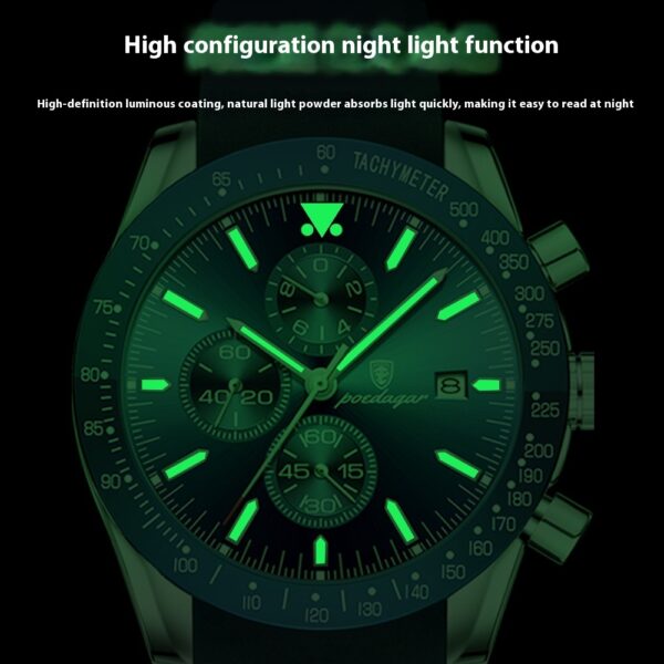 Multifunctional Waterproof Luminous Men's Watch - Image 2